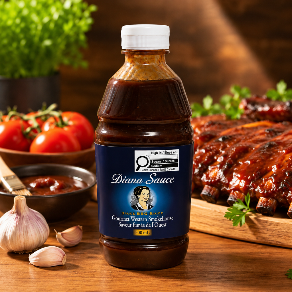 Sauce BBQ Diana Gourmet Western Smokehouse – 500 ml
