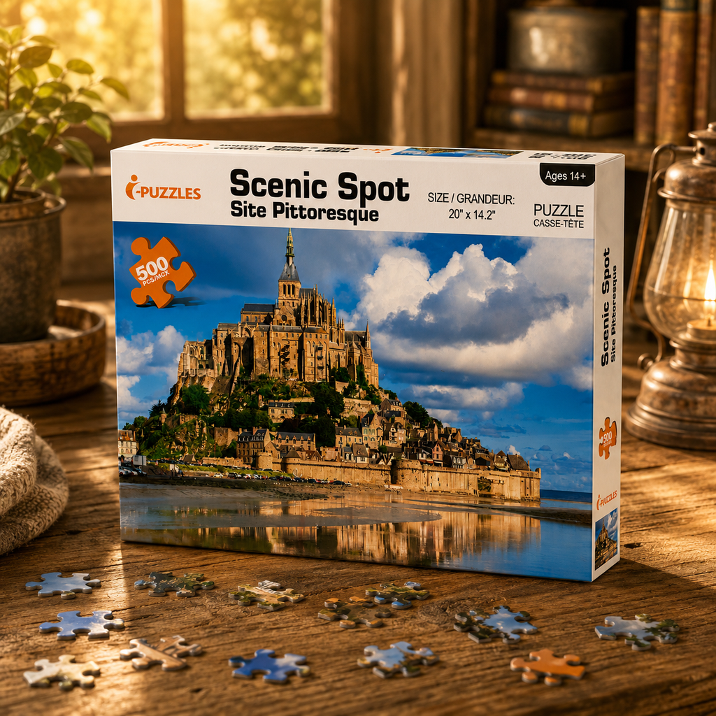 Puzzle 500 pièces – Site pittoresque
