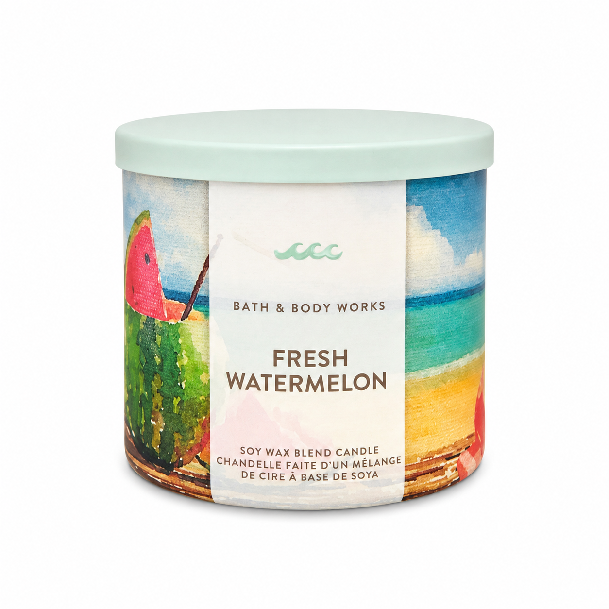 Bougies 3 mèches – Fresh Watermelon