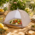 Cloche Alimentaire Pliable Gris – Grand Format