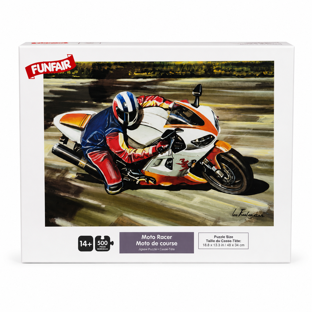 Puzzle 500 pièces - Moto Racer