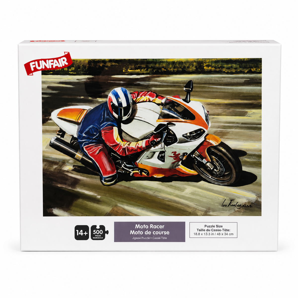 Puzzle 500 pièces - Moto Racer