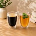 Verres double paroi à thé glacé lot de 2 – 450 ml