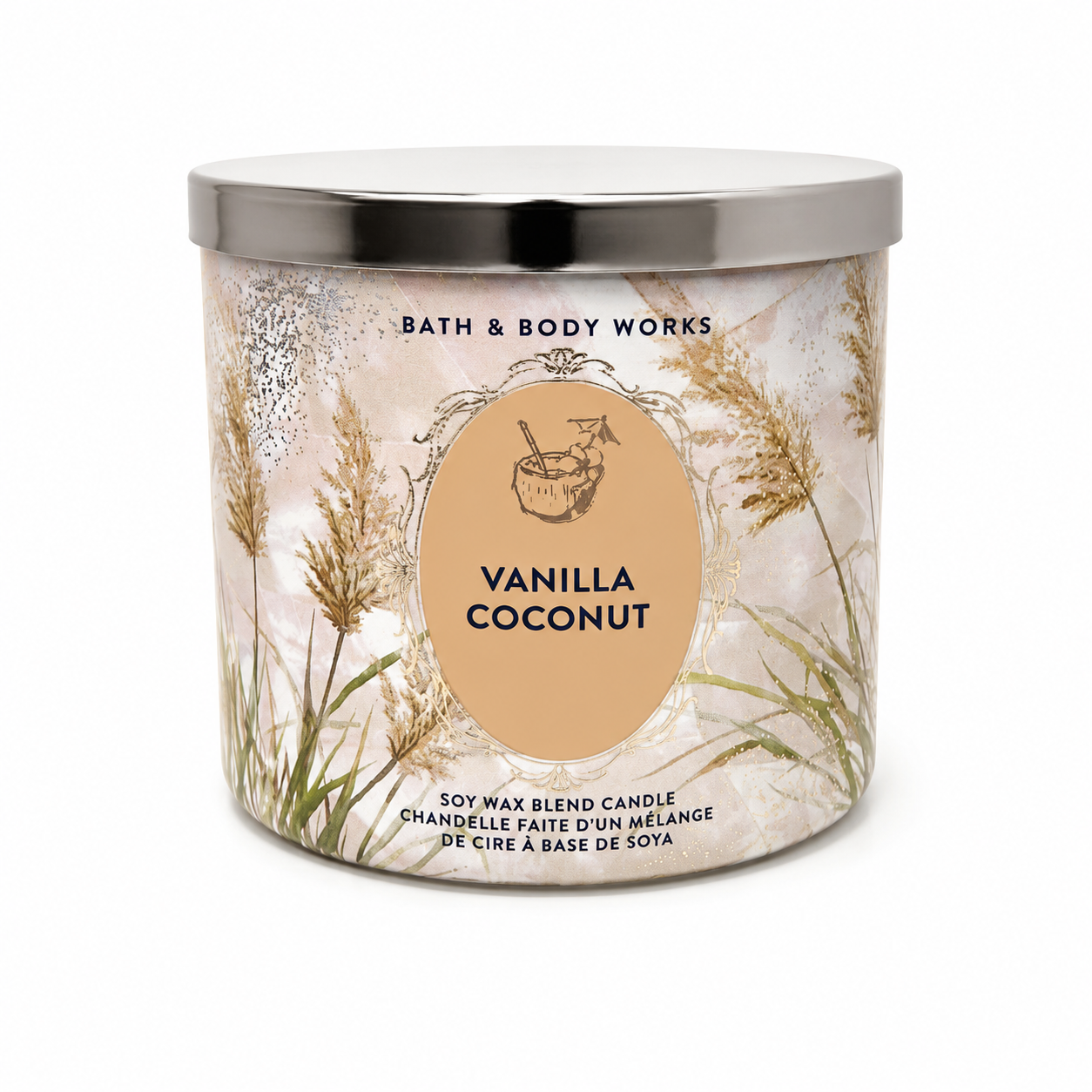 Bougie 3 mèches – Vanilla Coconut