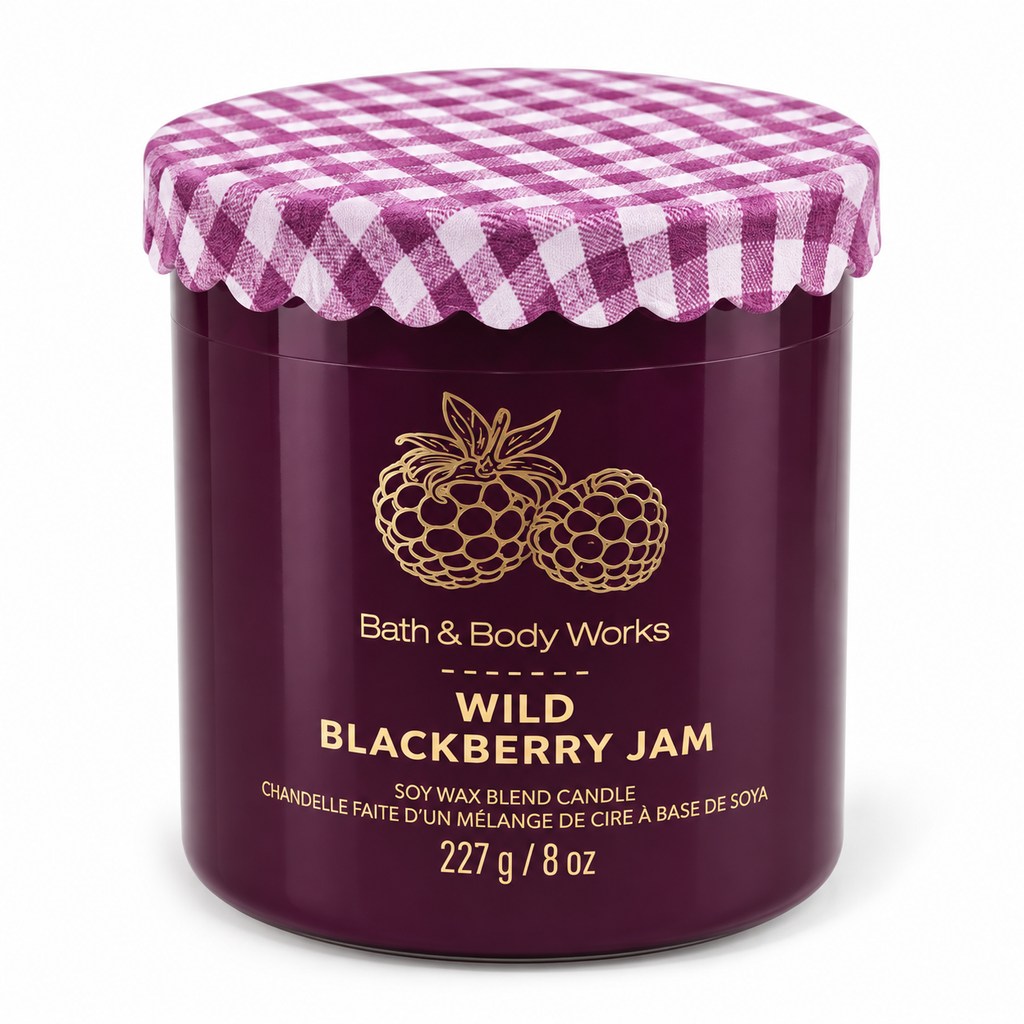 Bougie 1 mèche - Wild Blackberry Jam