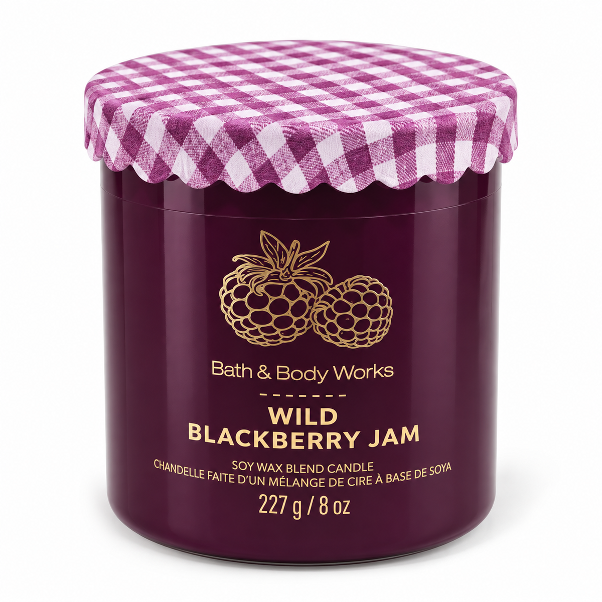 Bougie 1 mèche - Wild Blackberry Jam