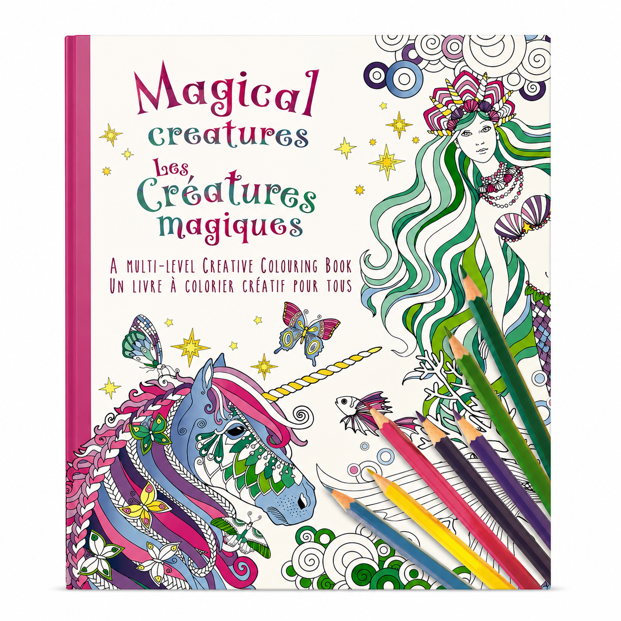 Livre de coloriage créatif – Les Créatures Magiques
