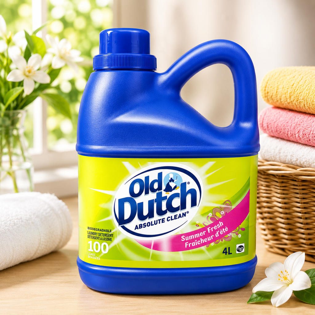 Lessive Old Dutch - Fraîcheur d'été 100 brassées