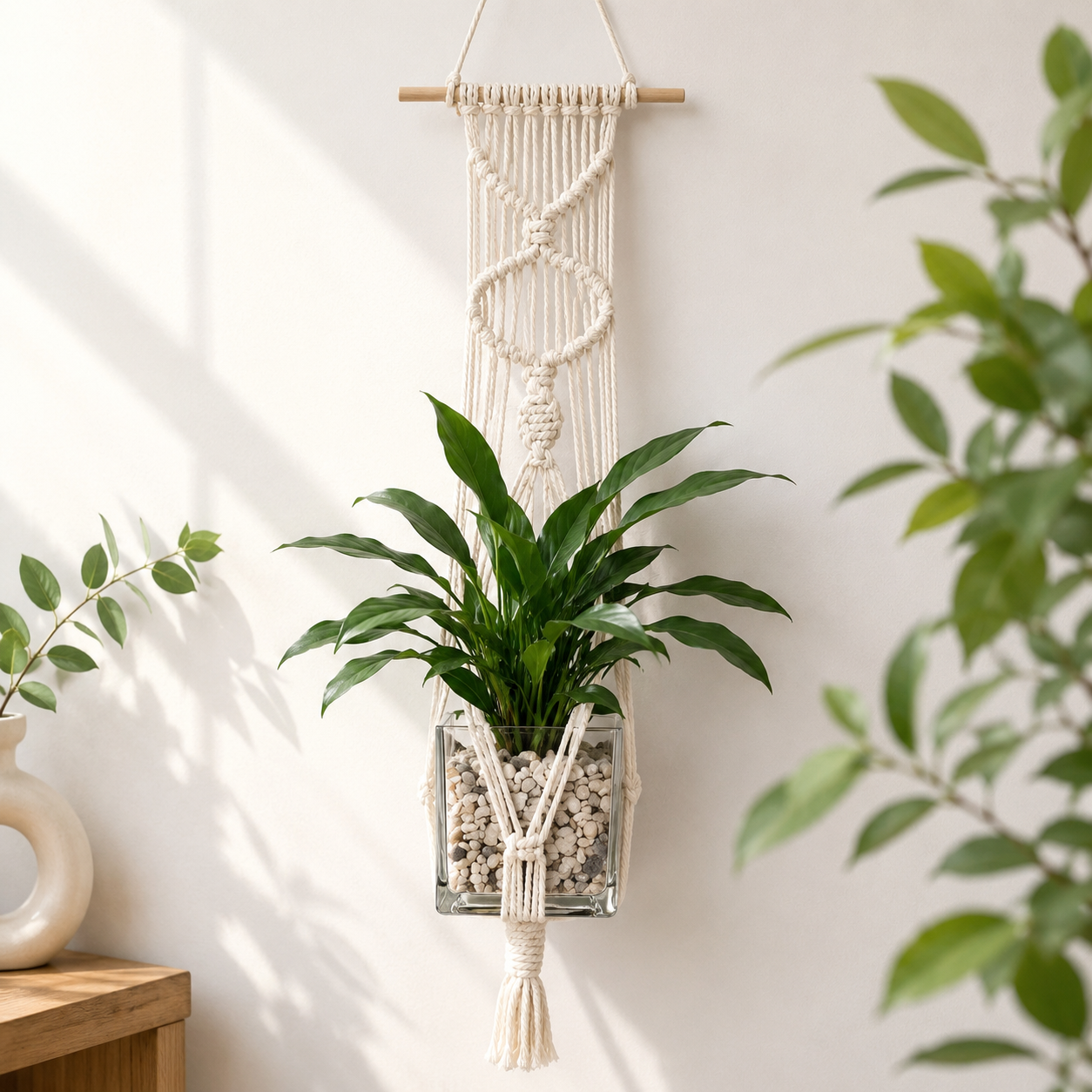 Kit de macramé – Support pour plante DIY