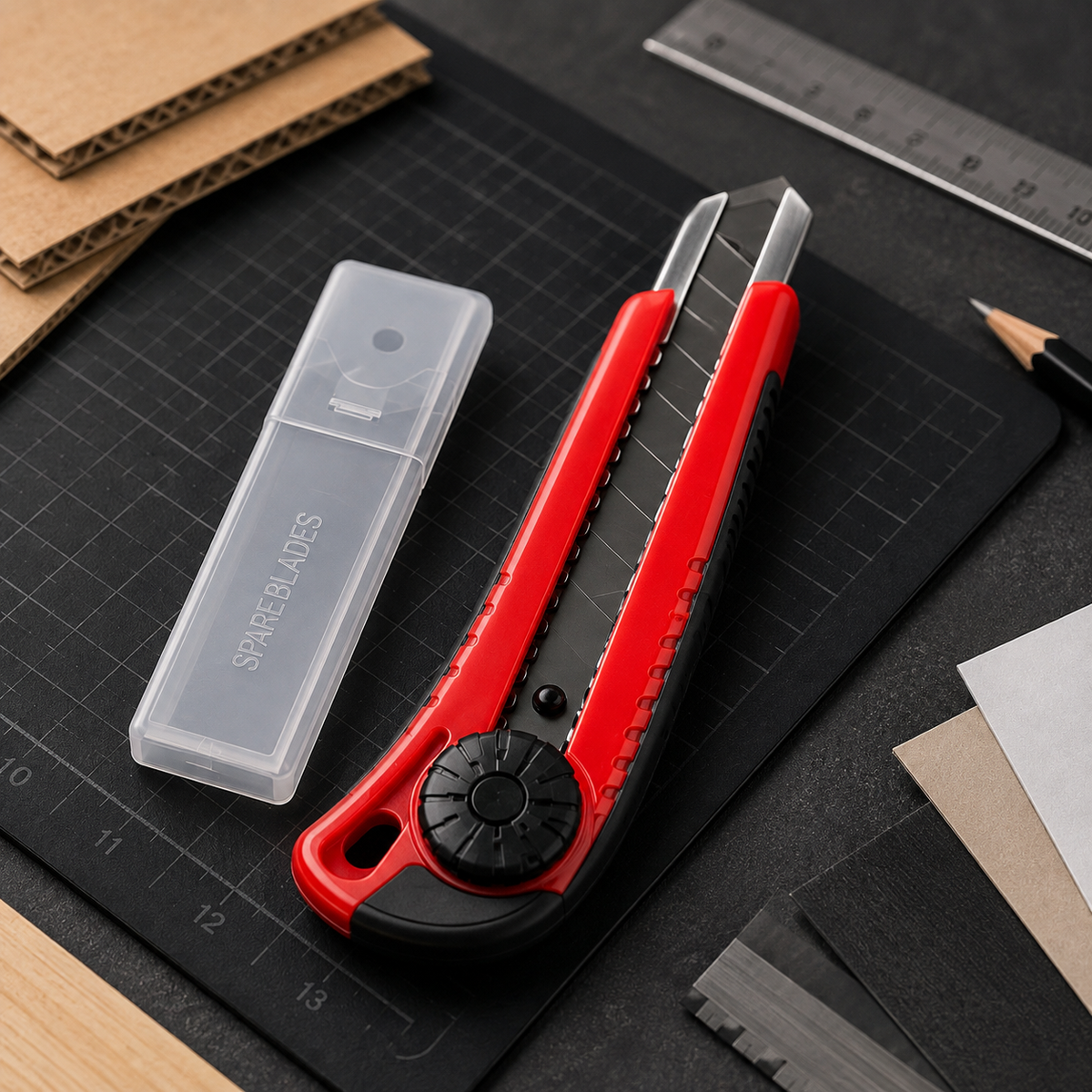 Couteau utilitaire à lame sécable 18 mm – Benchmark
