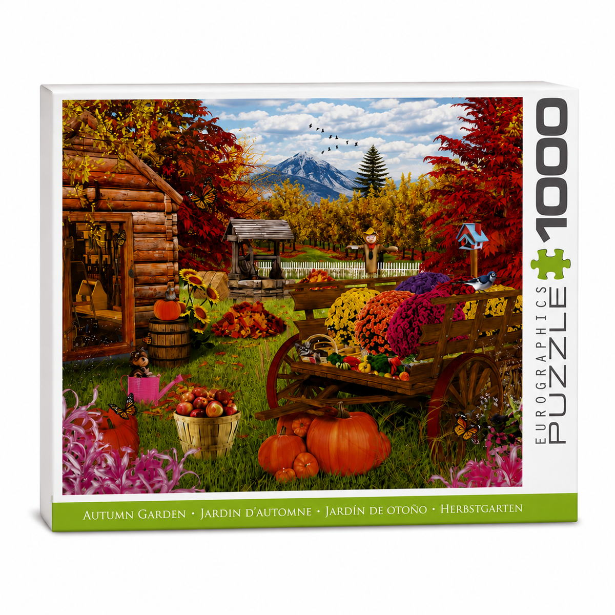 Puzzle 1000 pièces – Jardin d'Automne