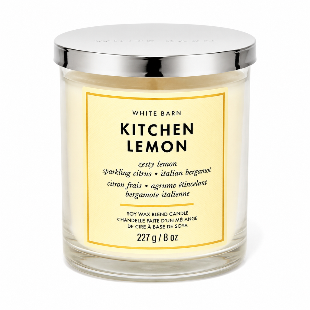 Bougie 1 mèche - Kitchen Lemon