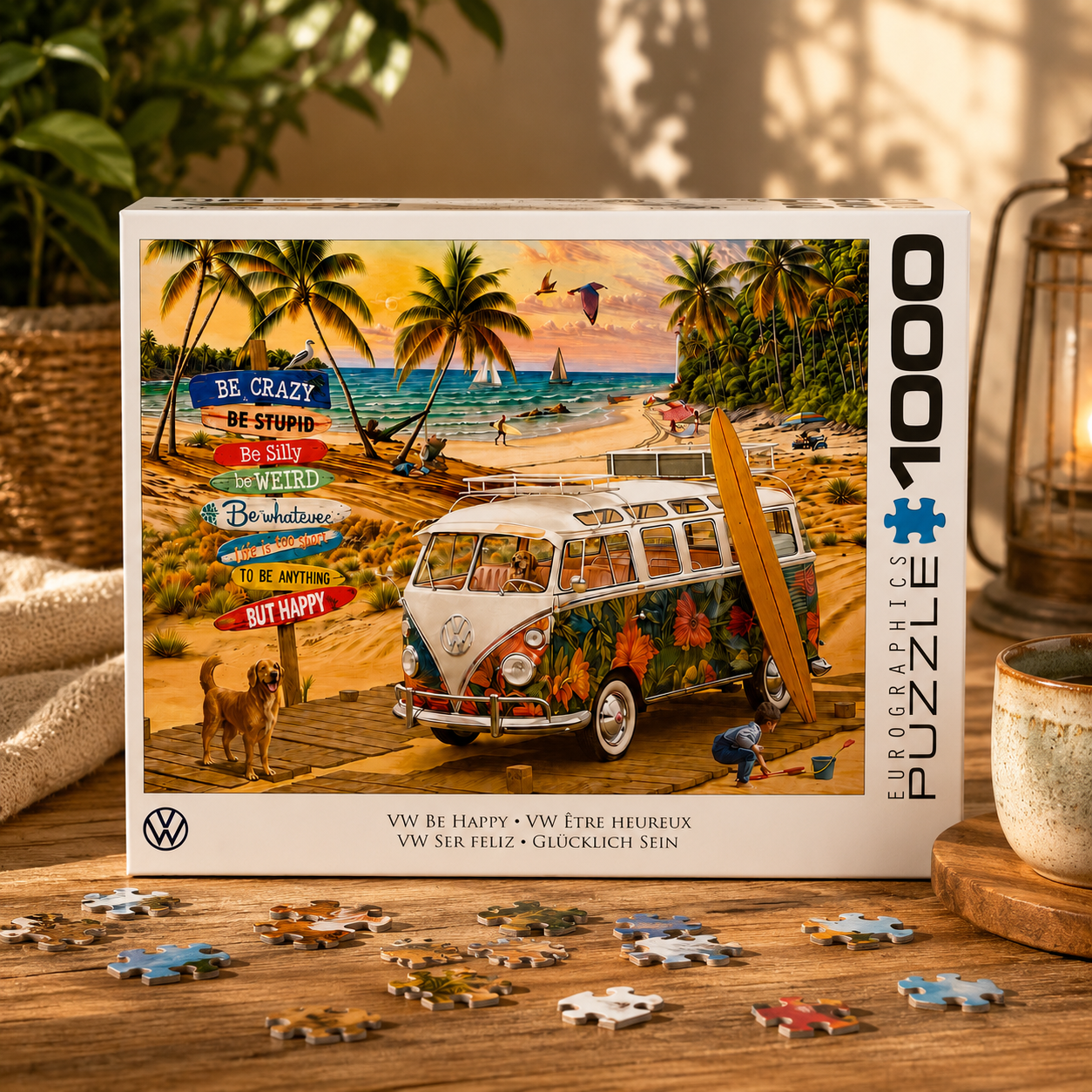 Puzzle 1000 pièces – VW Être Heureux