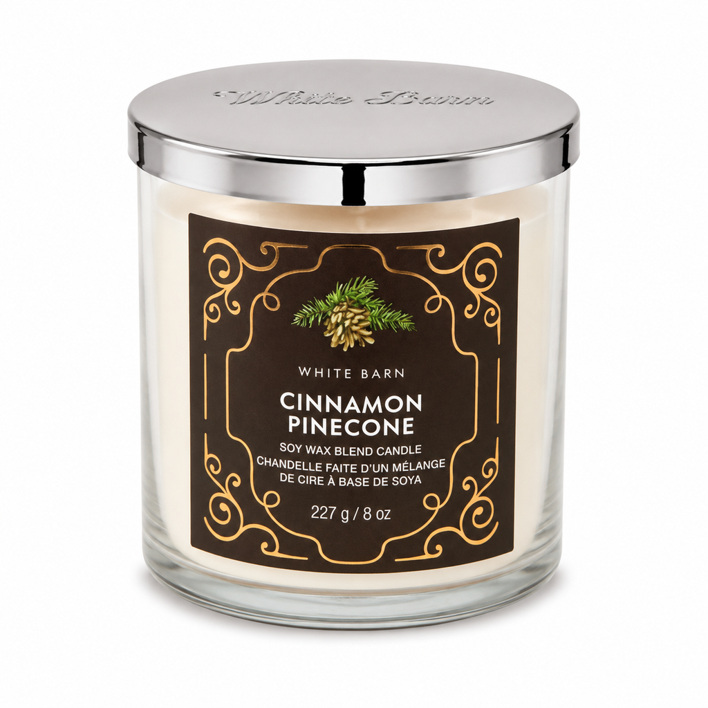 Bougie 1 mèche - Cinnamon Pinecone