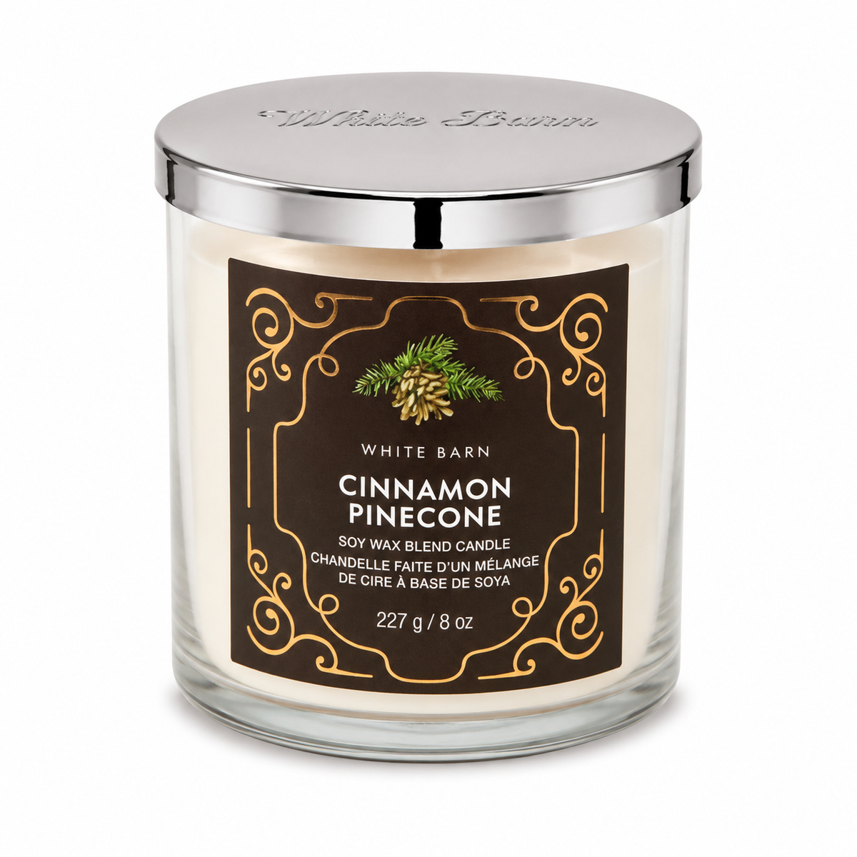 Bougie 1 mèche - Cinnamon Pinecone