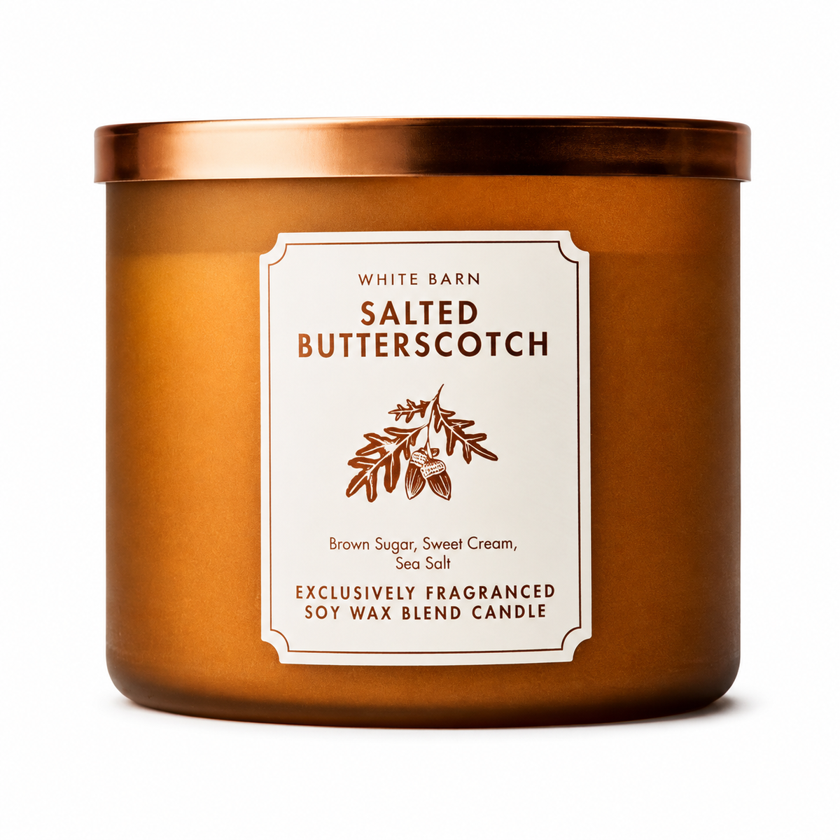Bougie 3 mèches – Salted Butterscotch