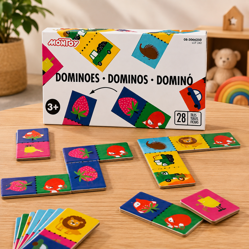 Dominos pour enfants – 28 pièces