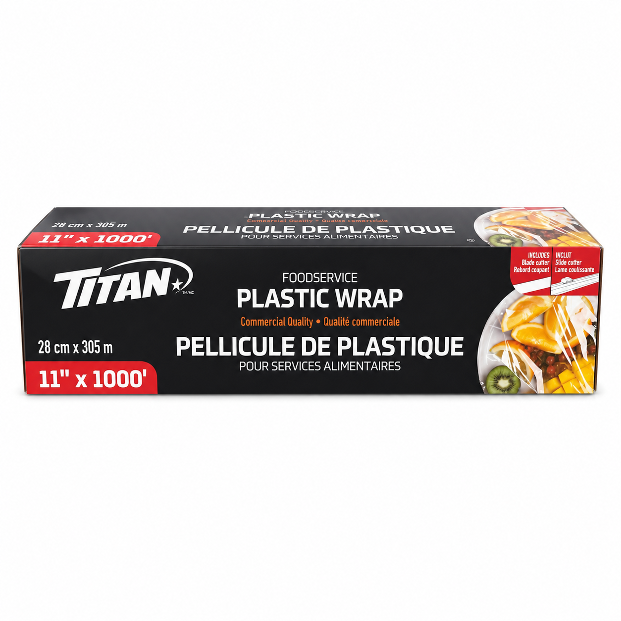 Pellicule alimentaire Titan – 28 cm x 305 m