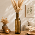 Vase décoratif en verre recyclé – Forme bouteille