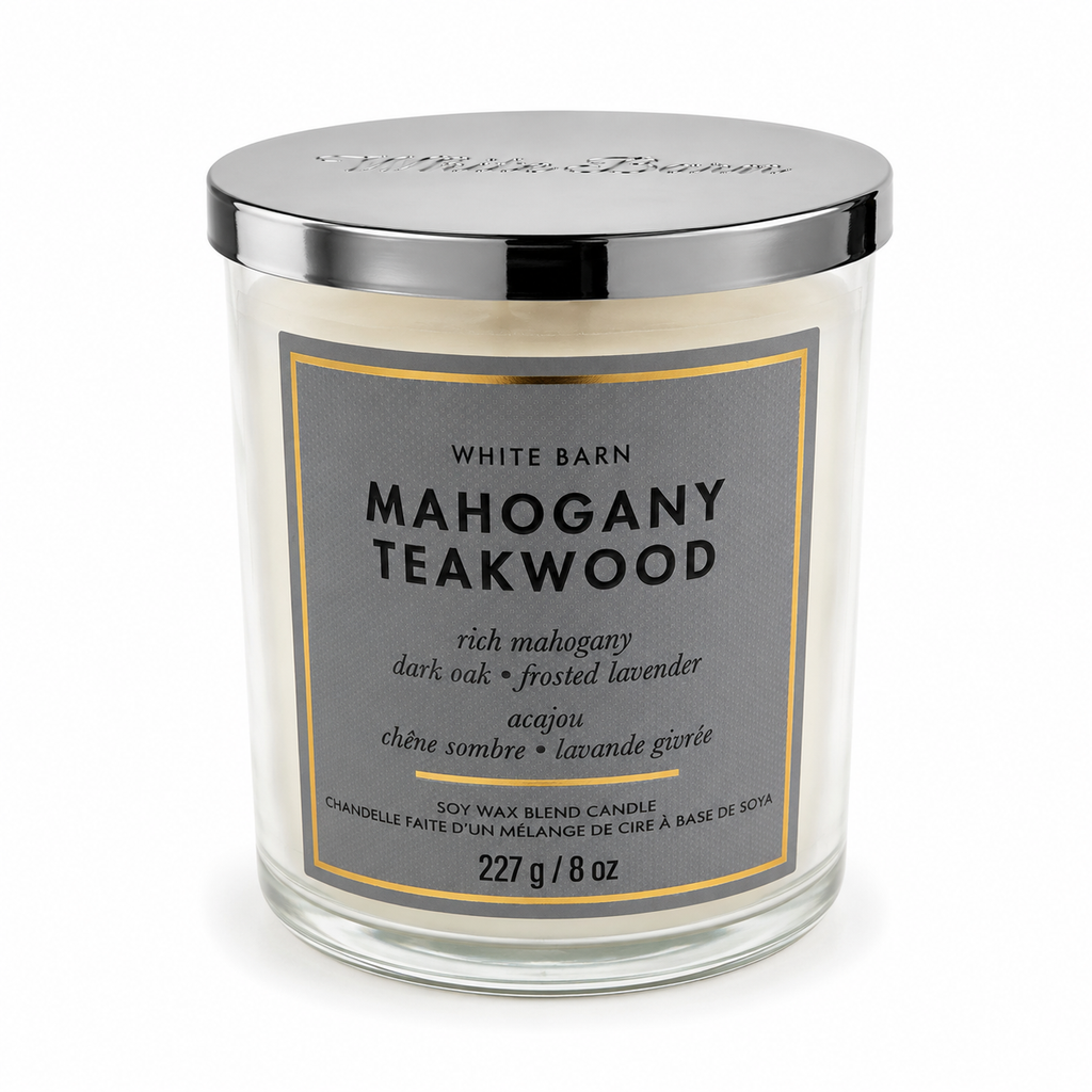 Bougie 1 mèche - Mahogany Teakwood
