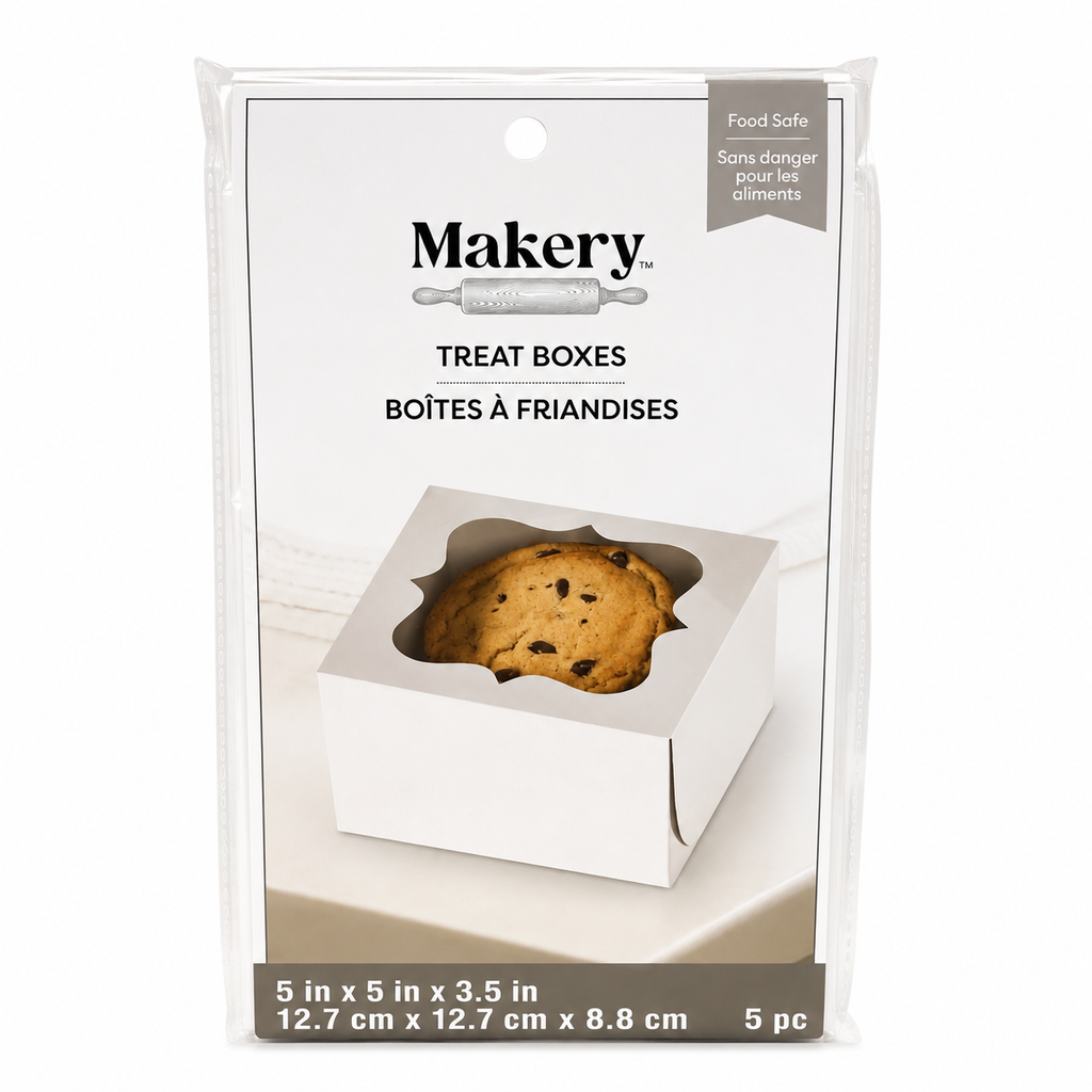 Boîtes à friandises en carton – 5 pièces