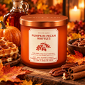 Bougie 3 mèches - Pumpkin Pecan Waffles