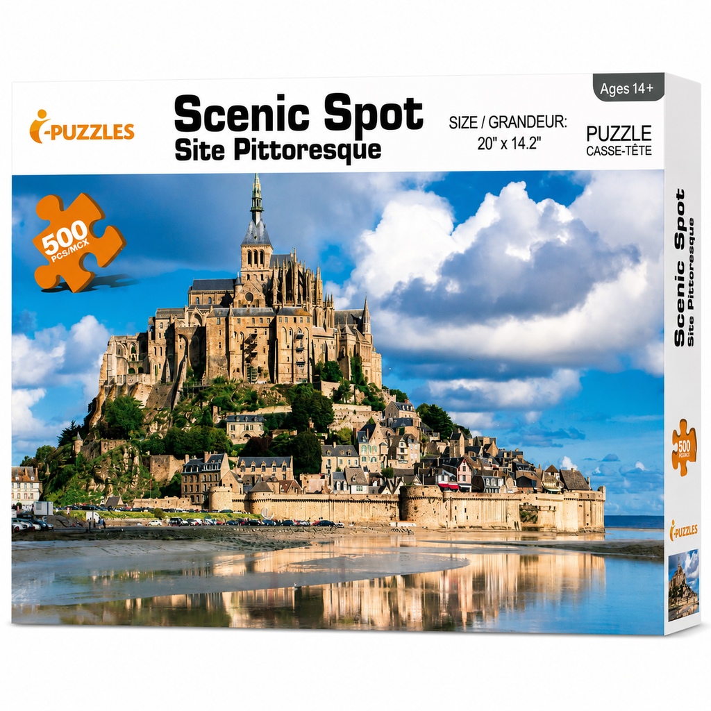 Puzzle 500 pièces – Site pittoresque