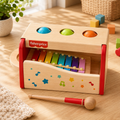 Fisher-Price – Banc à marteler et xylophone en bois