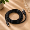Câble 8-Pins vers USB 3m - Noir