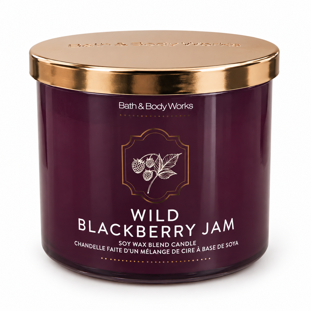 Bougie 3 mèches - Wild BlackBerry Jam