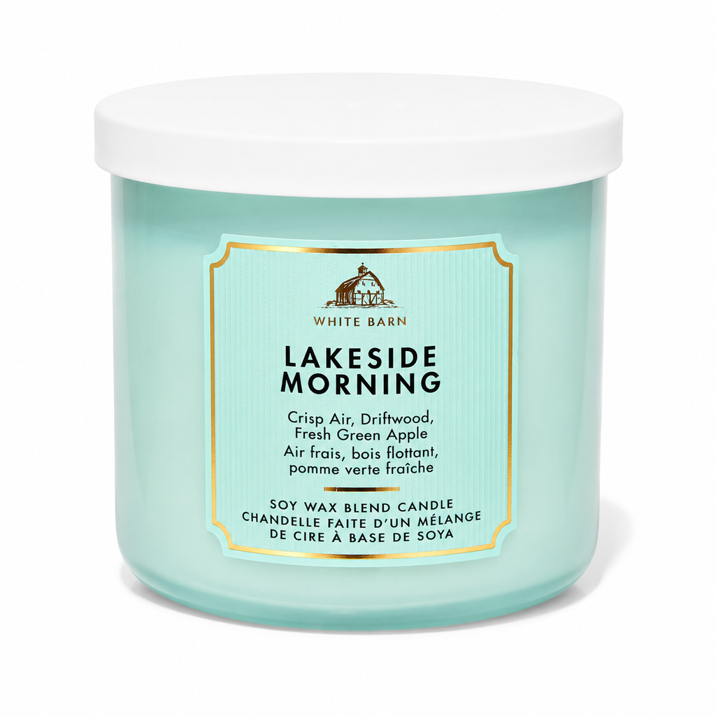 Bougie 3 mèches - Lakeside Morning