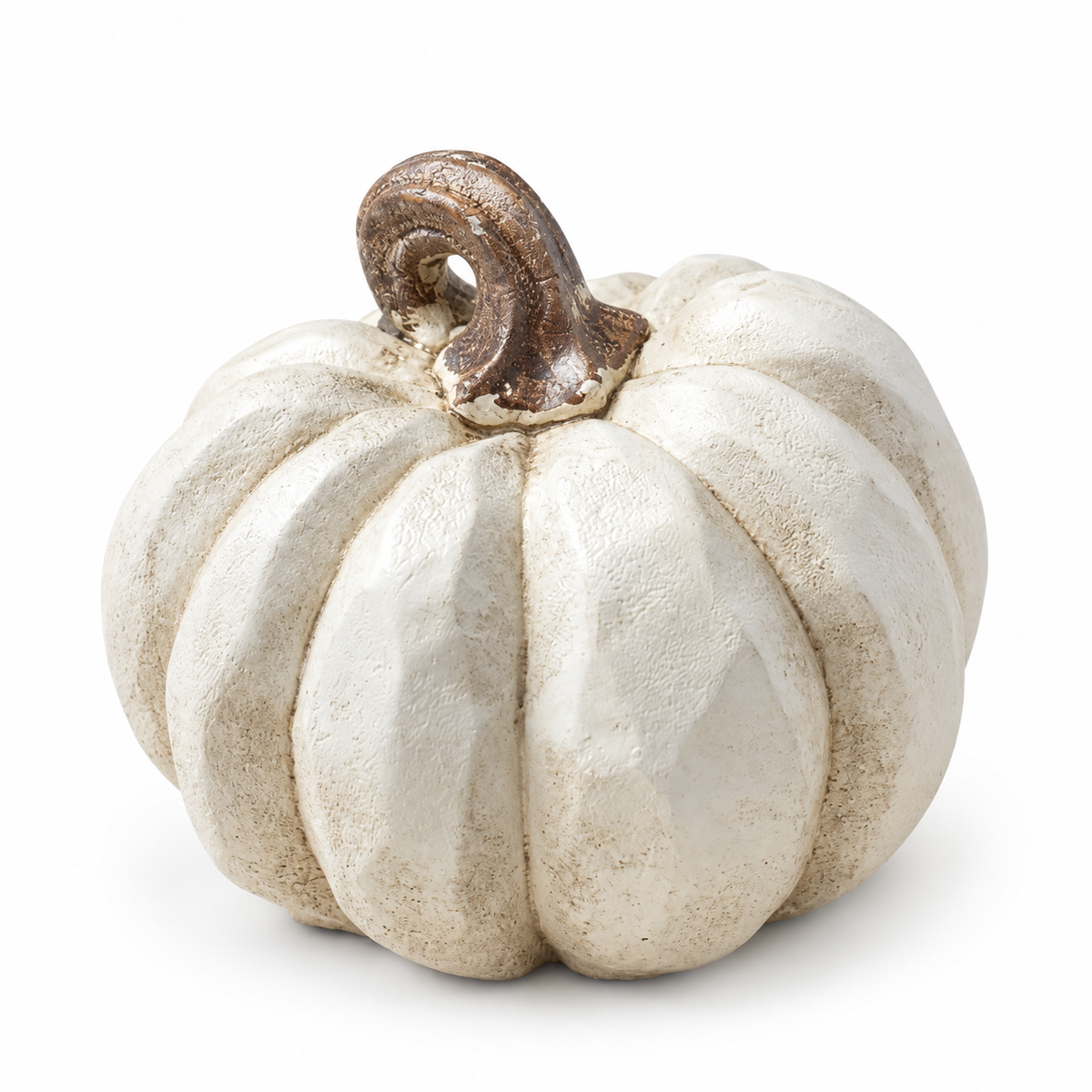 Citrouille décorative blanche
