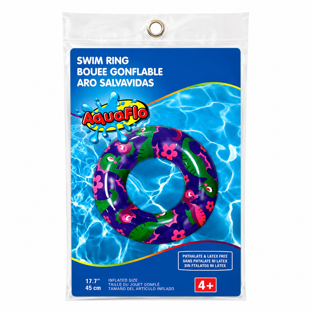 Bouée gonflable AquaFlo – Motif Hippocampes