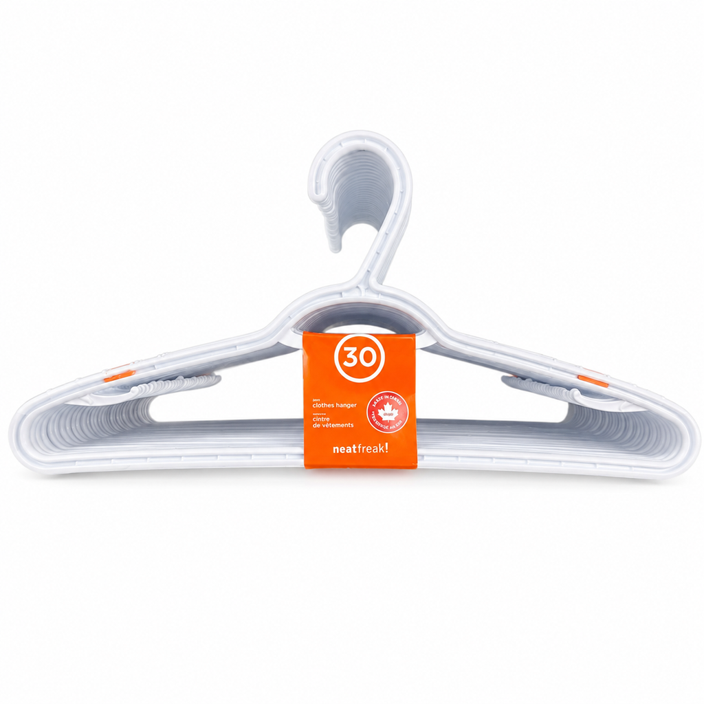 Cintres Blanc - Lot de 30