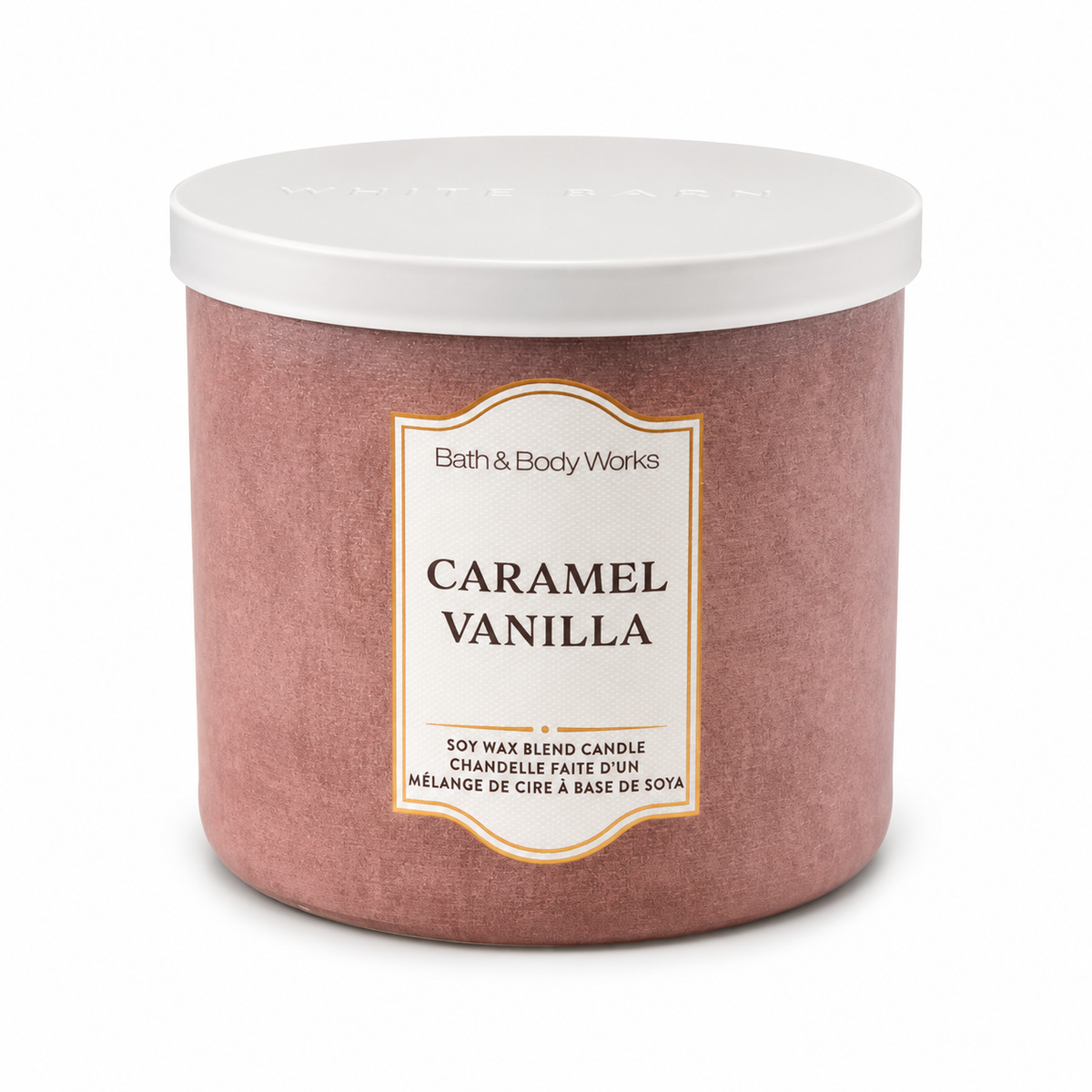Bougie 3 mèches - Caramel Vanilla