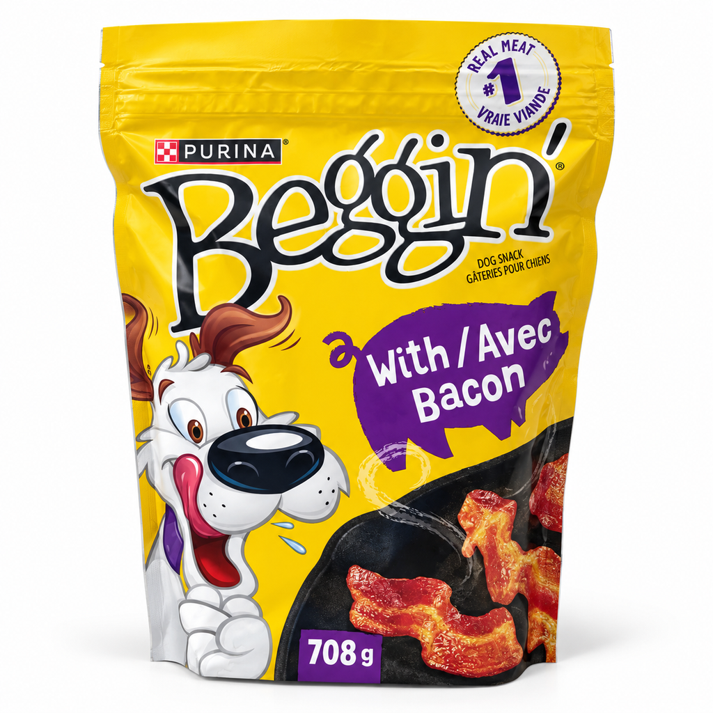 Beggin’ – Friandises pour chiens au bacon 708g