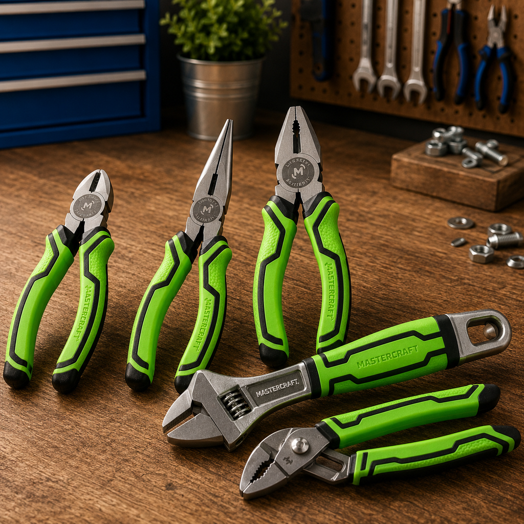 MasterCraft Pinces et clé - 6 pièces