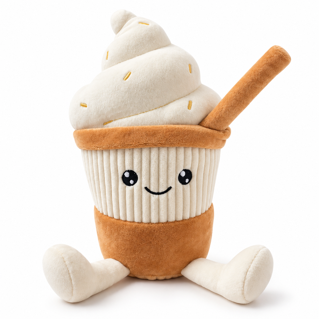 Peluche cupcake d’automne
