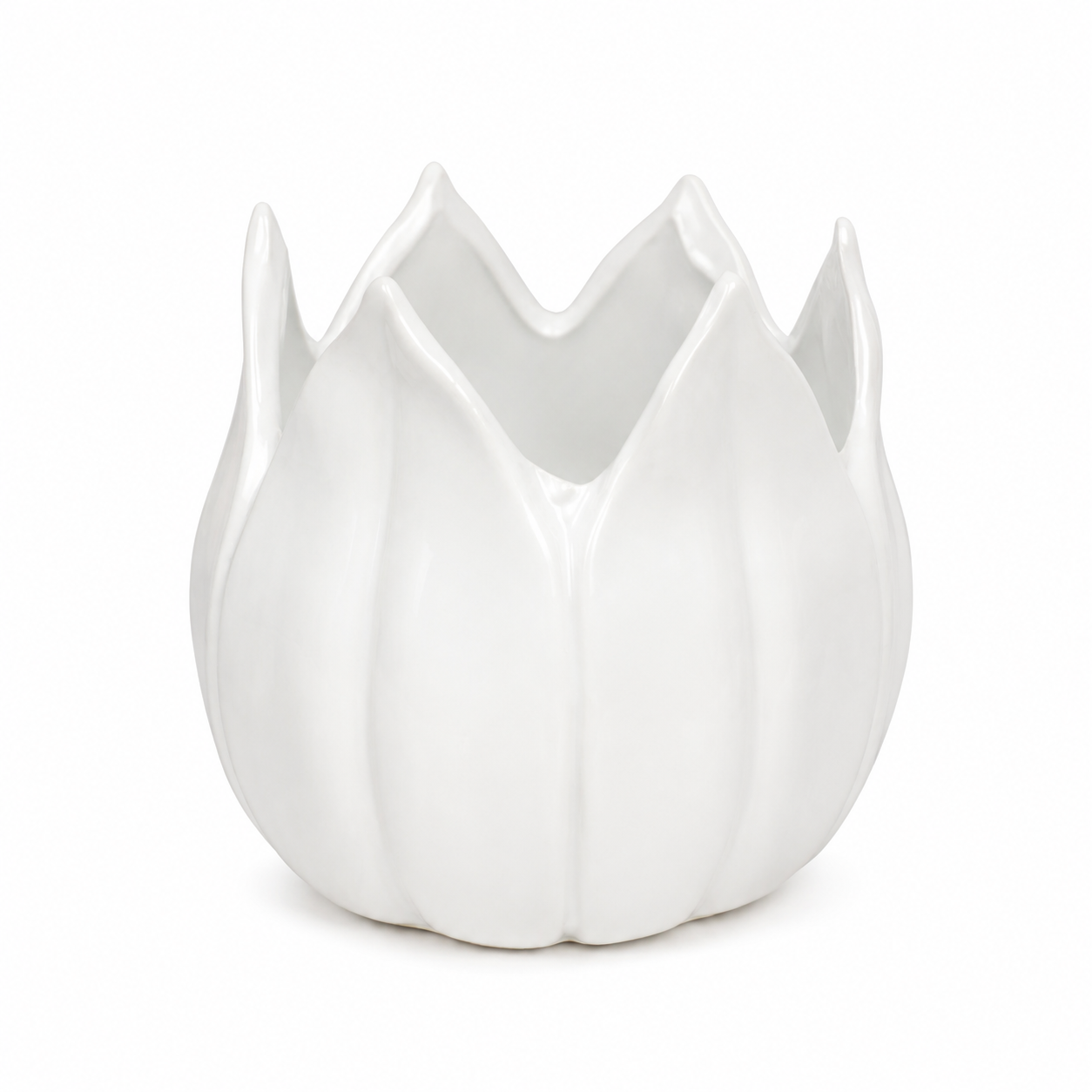 Pot de fleurs décoratif Tulipe – Grand
