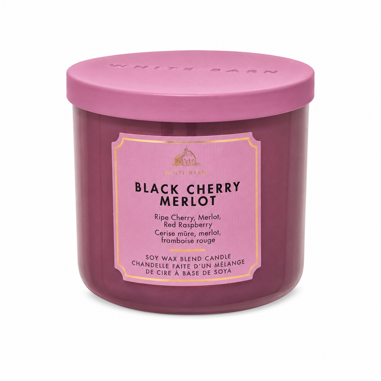 Bougie 3 mèches - Black Cherry Merlot