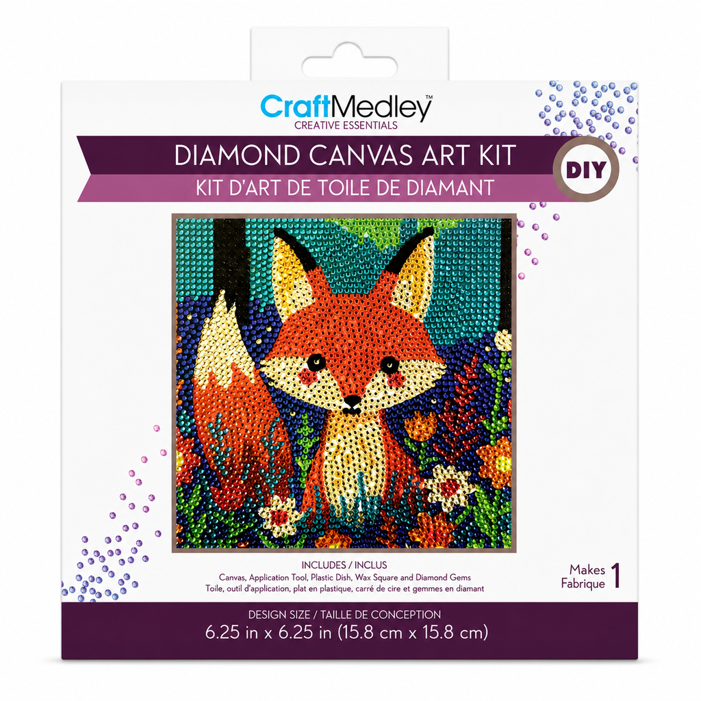 Diamond Painting Renard - 15,8 x 15,8 cm