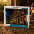 Puzzle 500 pièces – Scène de rue de nuit