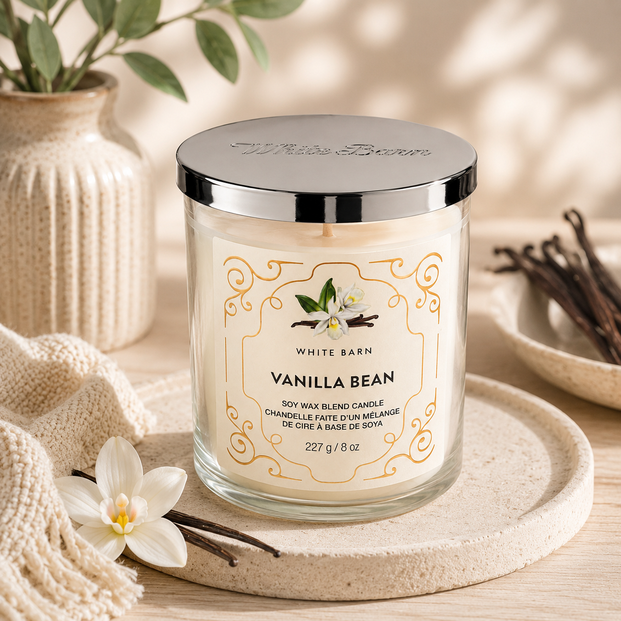 Bougie 1 mèche - Vanilla Bean