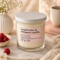 Bougie 1 mèche - Raspberries & Whipped Vanilla