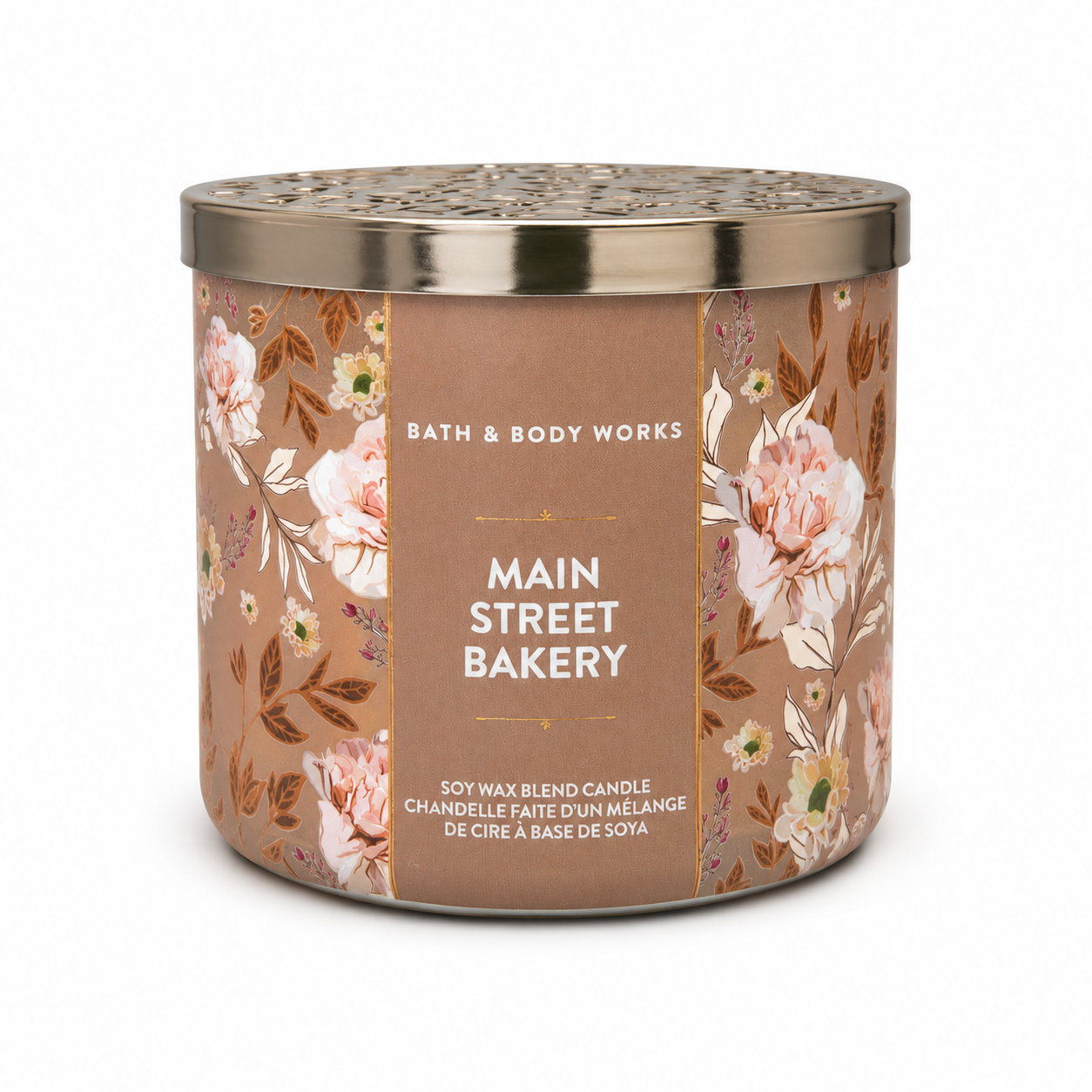 Bougie 3 mèches - Main Street Bakery
