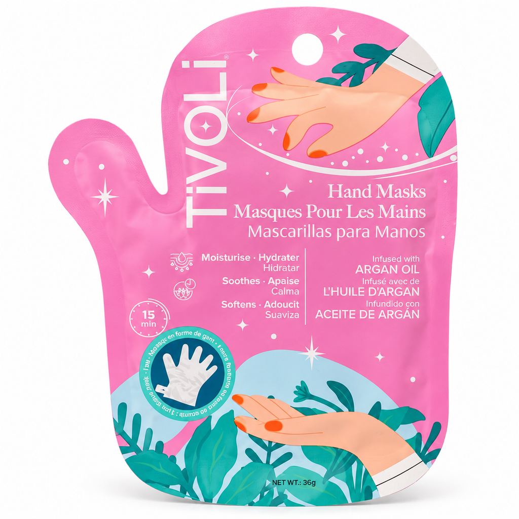 Masque hydratant pour les mains à l’huile d’argan