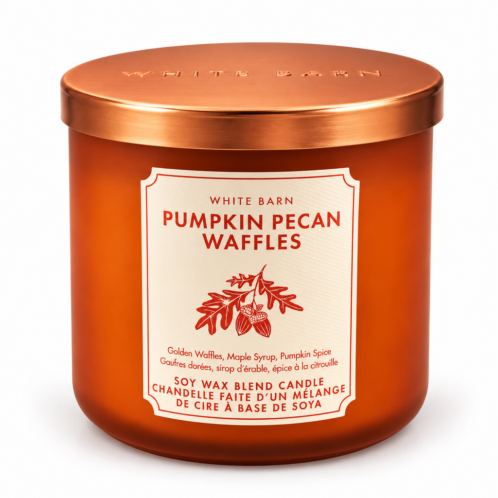 Bougie 3 mèches - Pumpkin Pecan Waffles