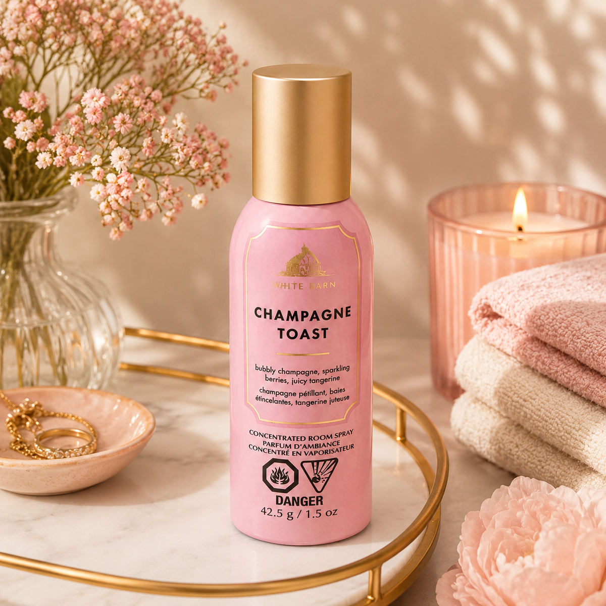 Parfum d’ambiance concentré en vaporisateur - Champagne Toast