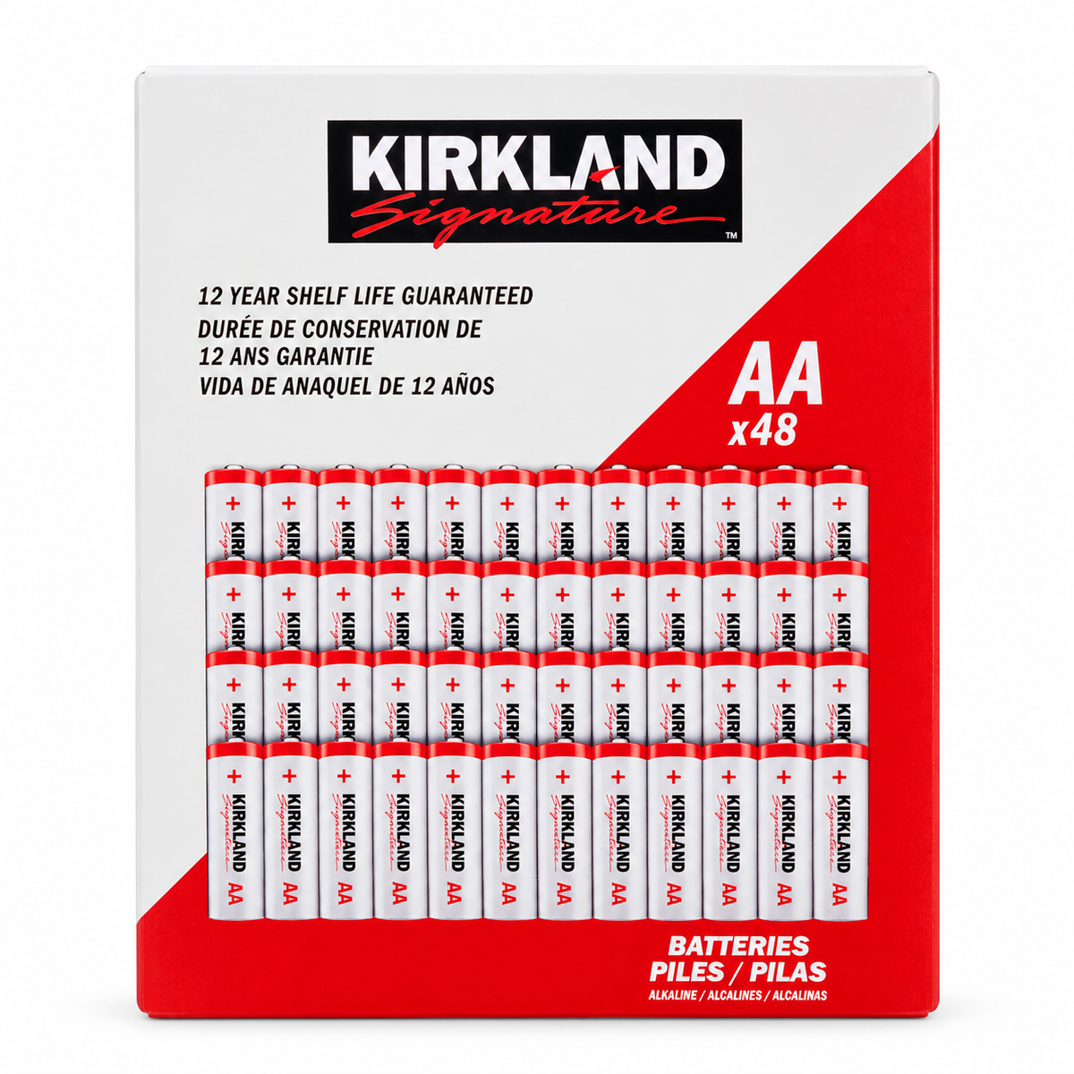 Lot de 48 piles AA