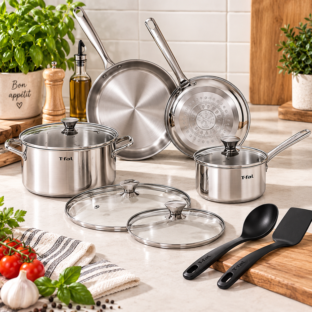 Ensemble de cuisson T-fal Viva – 10 pièces
